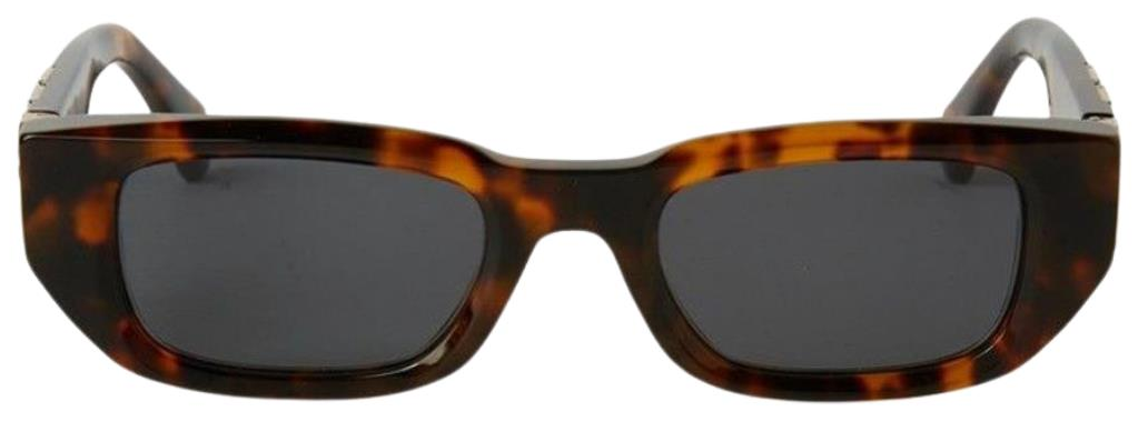 Off White Oeri124 Oval Leopar Kadın Güneş Gözlüğü